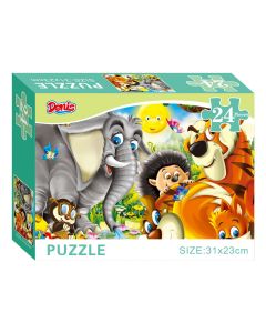 Puzzle / Slagalica, 24 kom, Životinje džungle