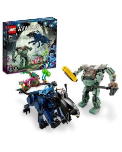 Lego, Avatar, Neytiri i Thanator protiv AMP Suit Quaritch