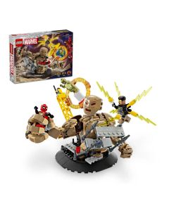 Lego Spider-man vs Sandman bitka
