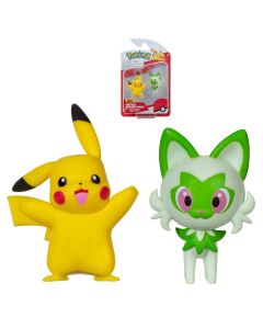 PKM: POKEMON Figurica Sprigatito i Pikachu, duopak 2/1