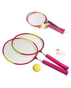 Set za badminton 2 mini reketa i 2 loptice