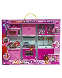Mini kuhinjica za lutke, zvuk/svjetlo, modularna, sorto